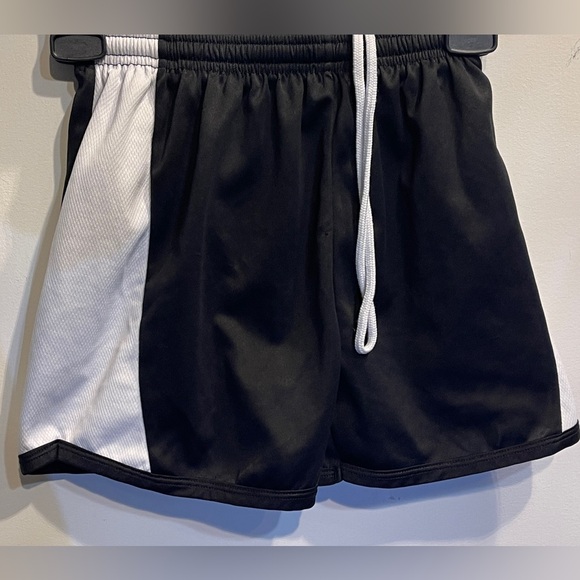 Gtm Sportswear Other - Black and White Girl’s Mesh Athletic Shorts
